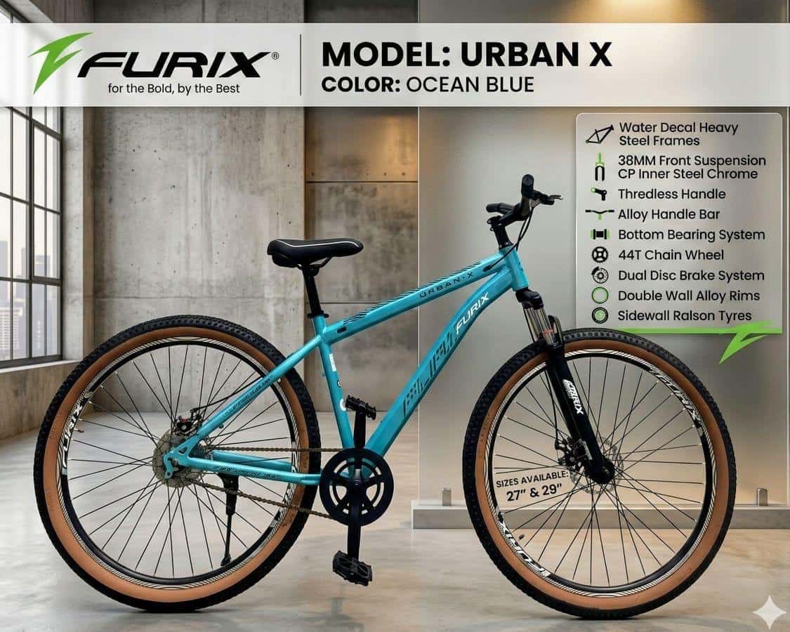 Furix Urban X available at cycle store in Gandhinagar