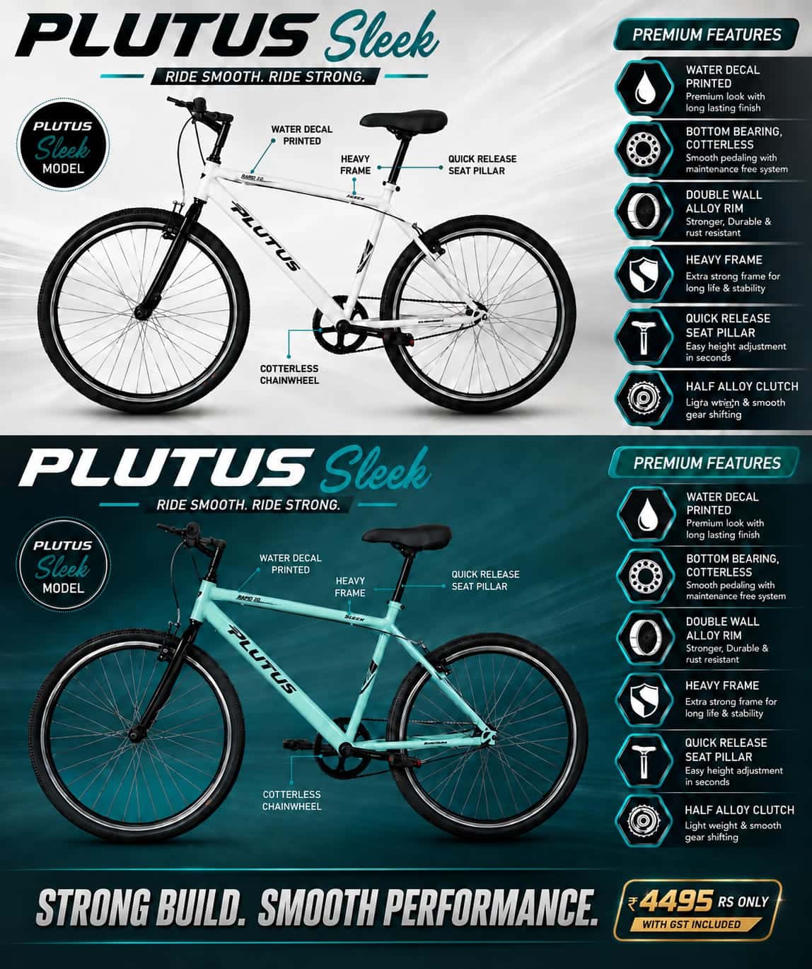 Plutus Sleek available at cycle store in Gandhinagar